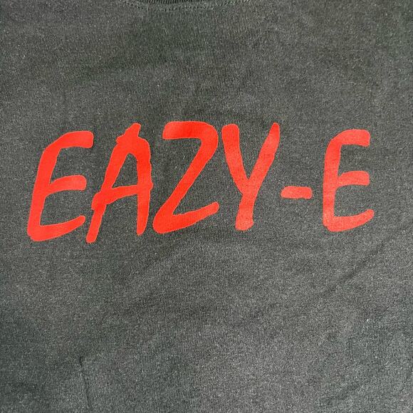 Eazy - E Black Graphic Print T Shirt Mens Sz M New - Picture 2 of 6